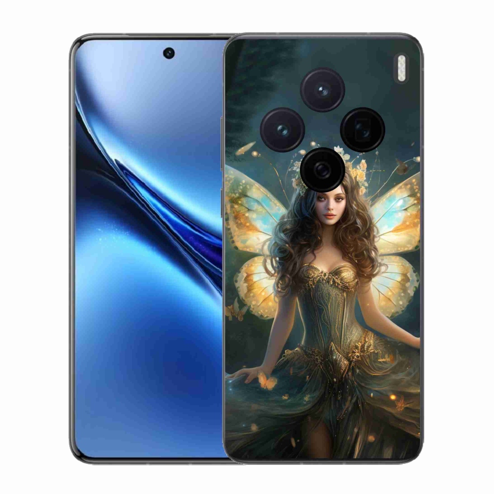 Gelový kryt mmCase na Vivo X200 5G - motýlí žena