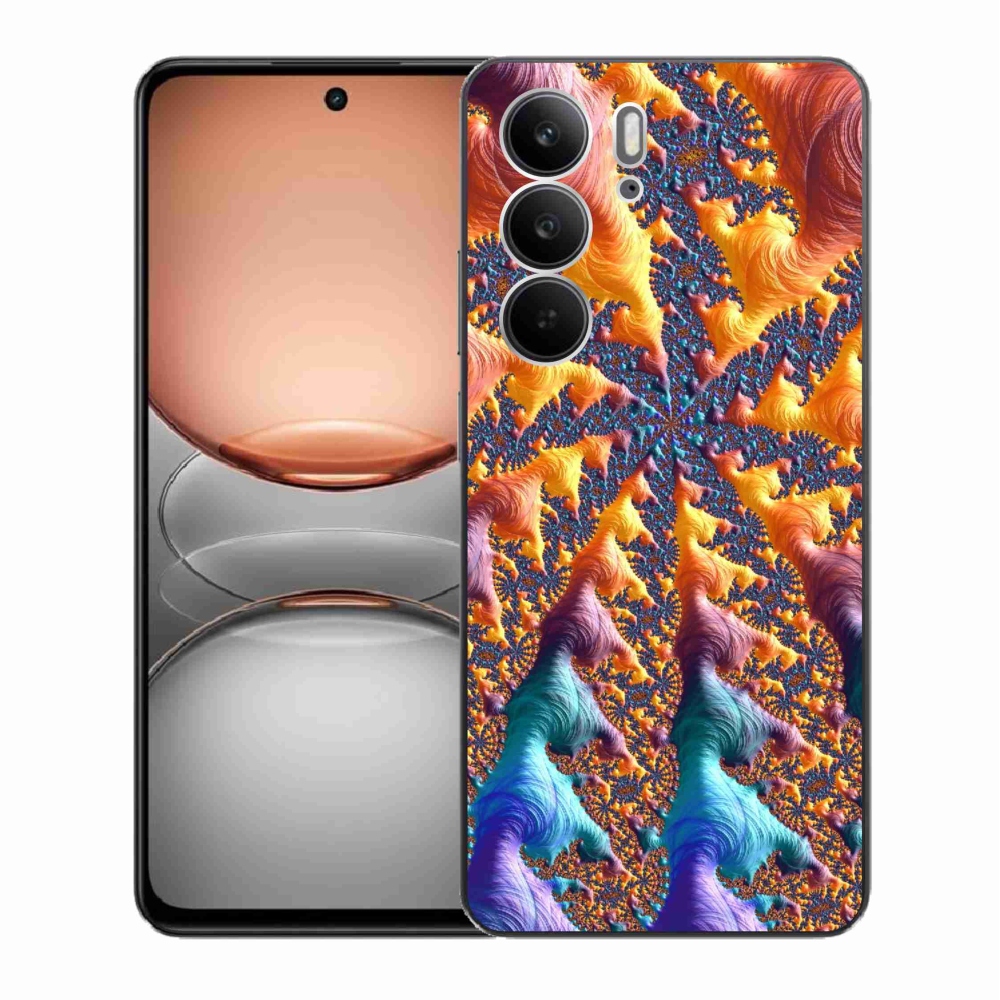 Gelový kryt mmCase na Realme C75 - abstraktní motiv 23