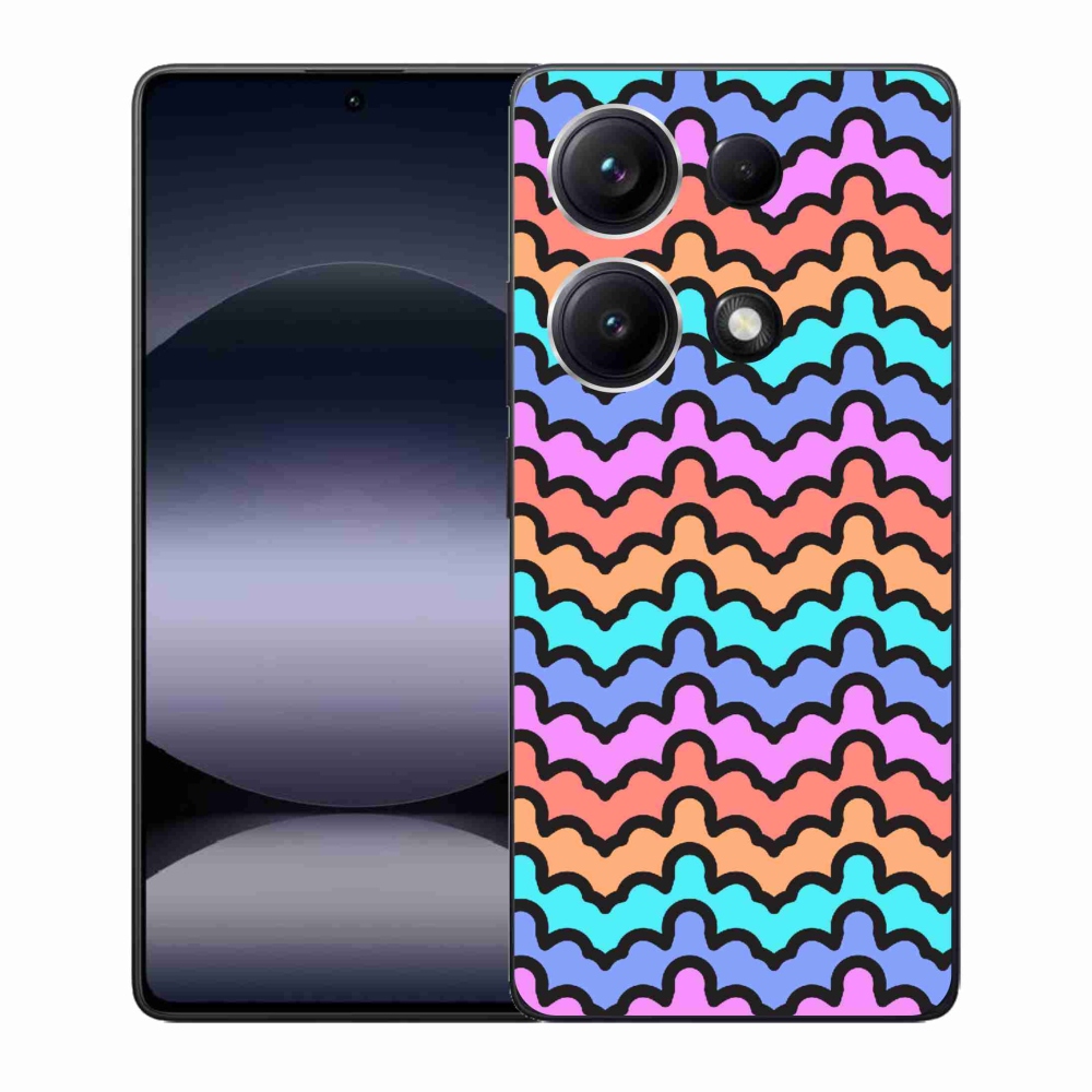 Gelový kryt mmCase na Xiaomi Redmi Note 14S - abstraktní motiv 30