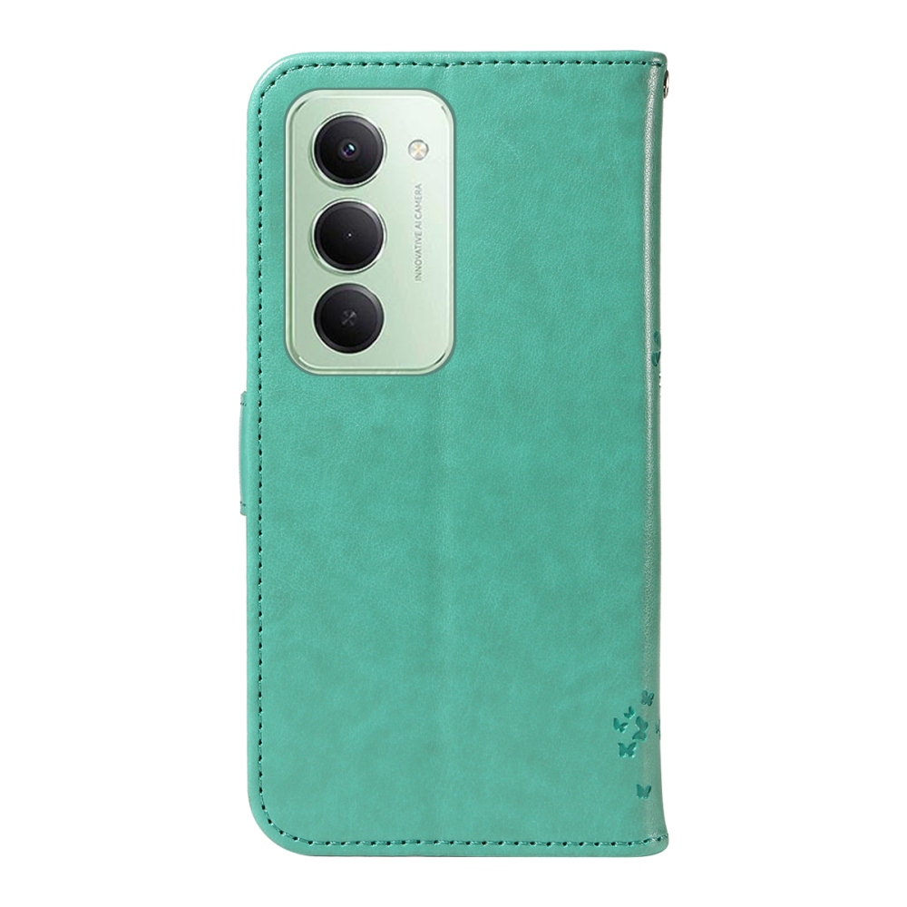 Trees knížkové pouzdro na Xiaomi Redmi 15 4G (171mm) - modrozelené