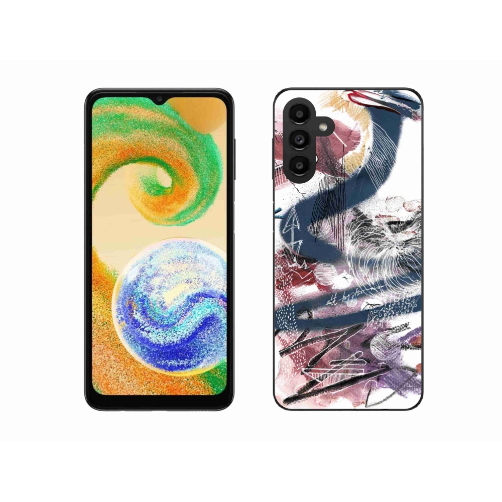 Gelový kryt mmCase na Samsung Galaxy A04s (164.7x76.7x9.1mm) - abstraktní motiv 28