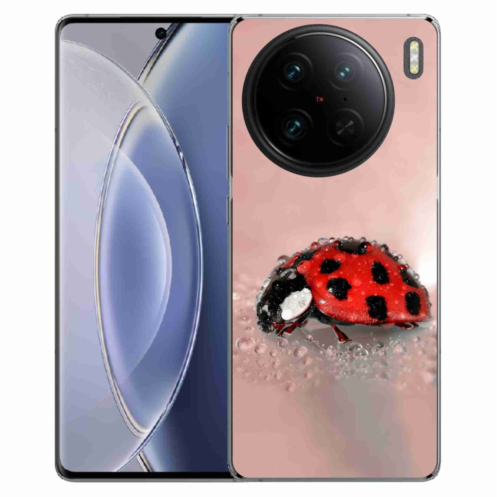 Gelový kryt mmCase na Vivo X90 Pro - beruška