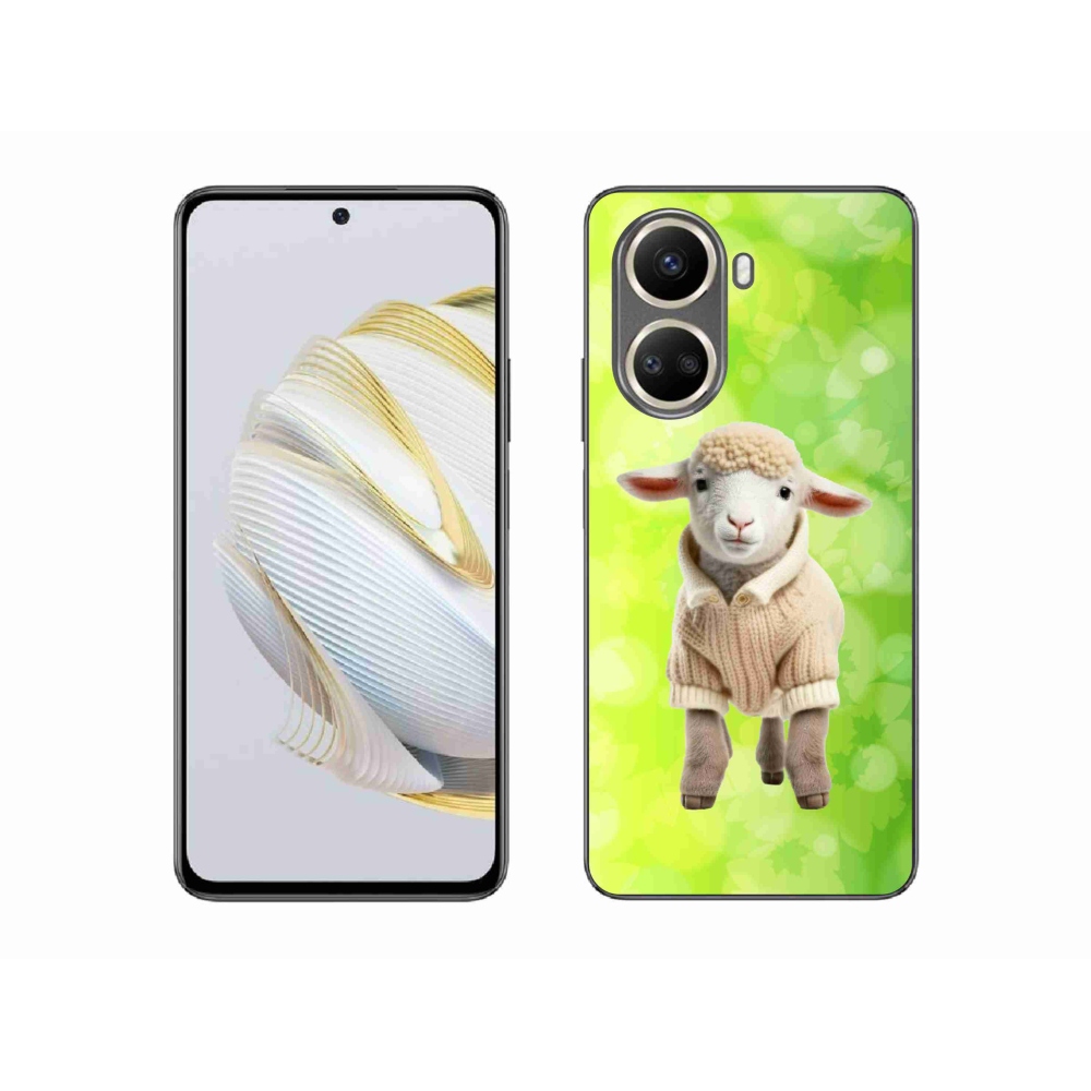 Gelový kryt mmCase na Huawei Nova 10 SE - jehně ve svetru