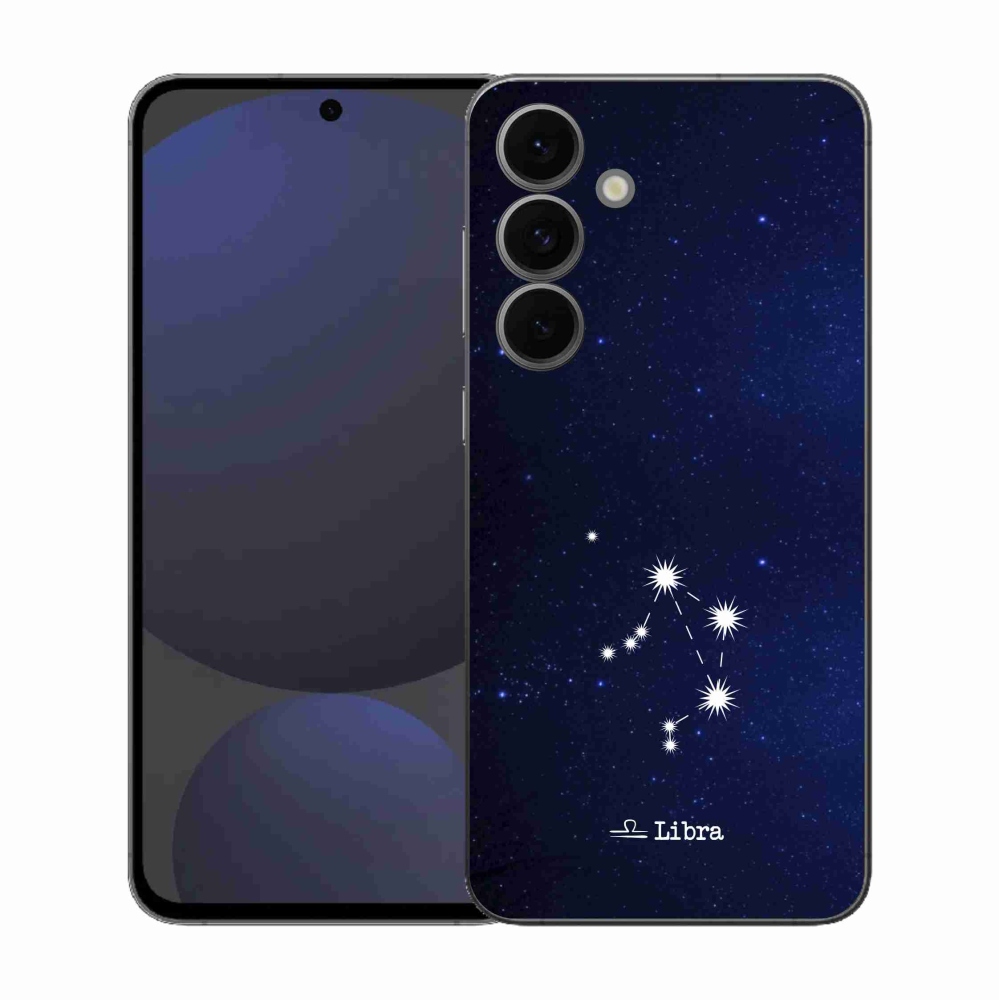Gelový kryt mmCase na Samsung Galaxy S25 FE - souhvězdí Váhy
