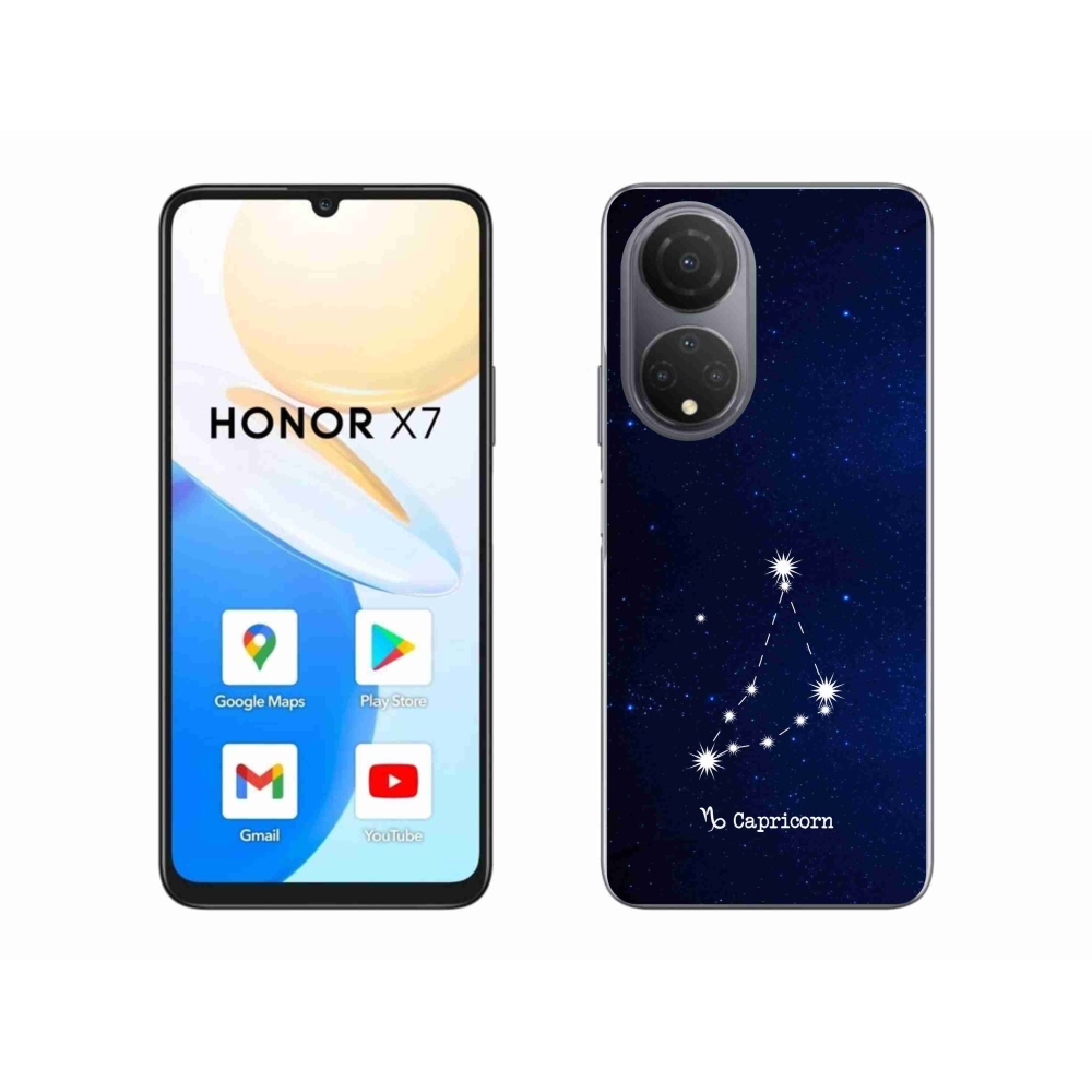 Gelový kryt mmCase na Honor X7 - souhvězdí Kozoroha