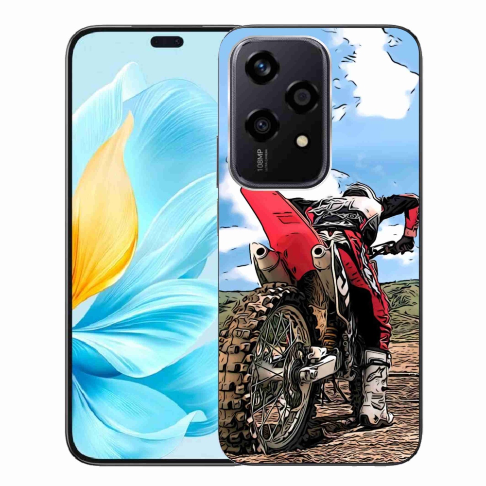 Gelový kryt mmCase na Honor 200 Lite 5G - moto
