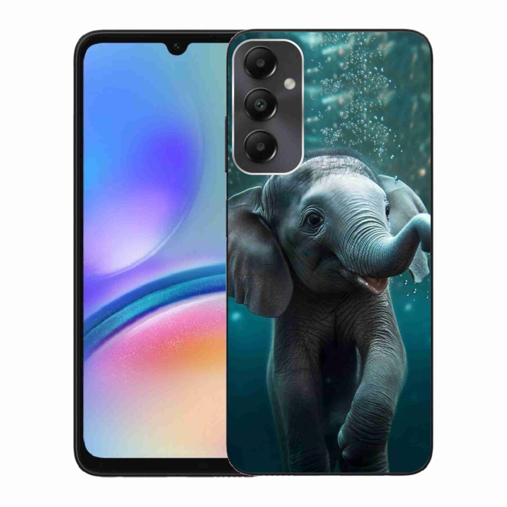 Gelový kryt mmCase na Samsung Galaxy A05s - slůně pod vodou