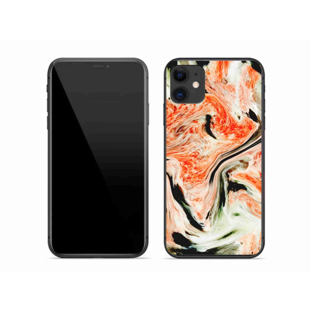 Gelový kryt mmCase na iPhone 11 - abstrakt 25
