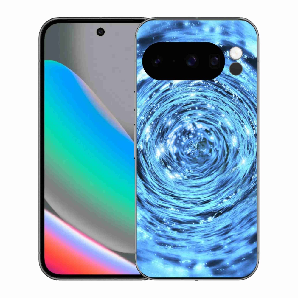 Gelový kryt mmCase na Google Pixel 10 Pro - vodní vír