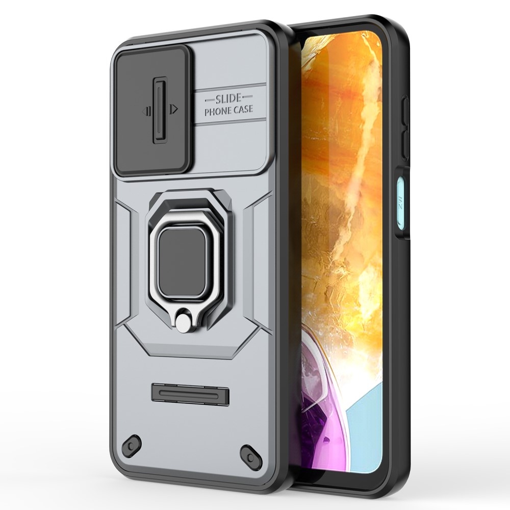 Lens odolný hybridní kryt na Samsung Galaxy M15 5G - šedý