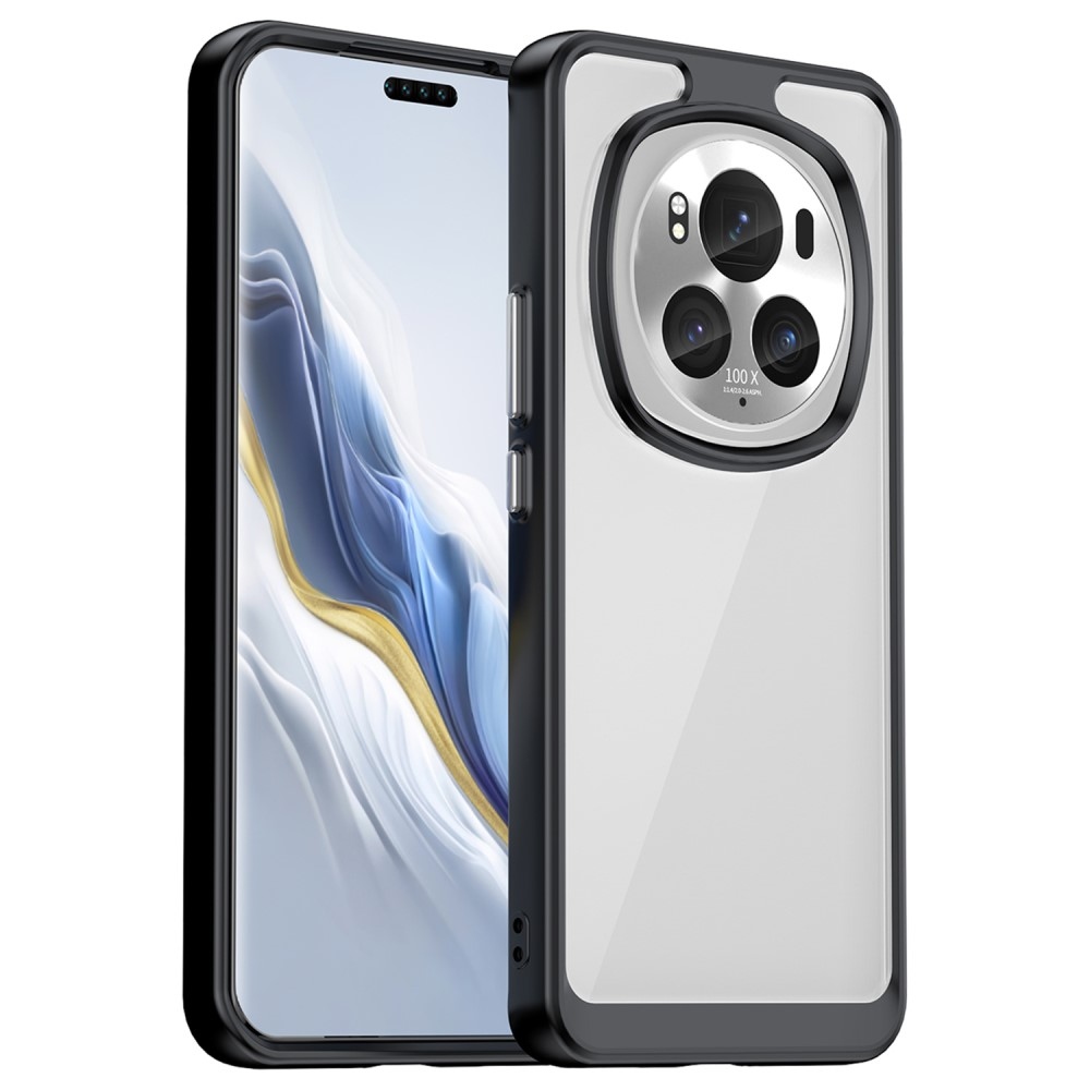 Gelový obal s pevnými zády na Honor Magic 6 Pro 5G - černý