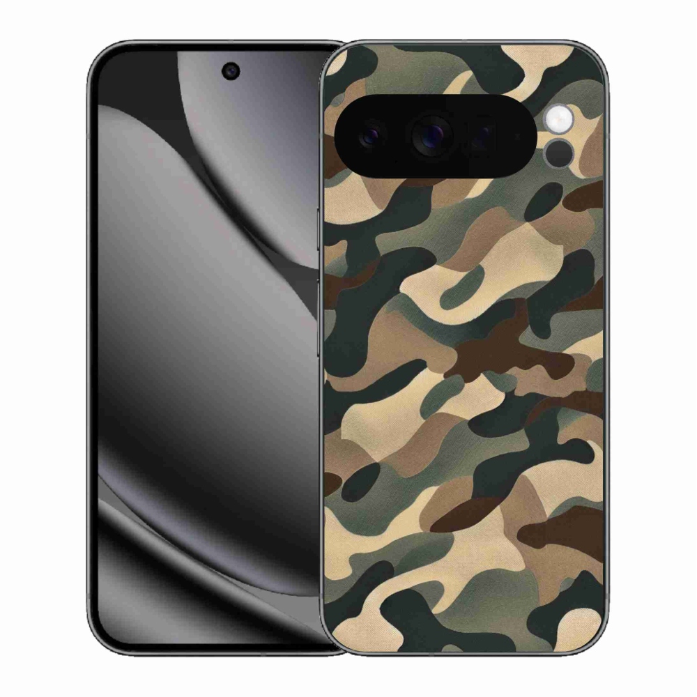 Gelový kryt mmCase na Google Pixel 10 Pro XL - maskáčový vzor 11