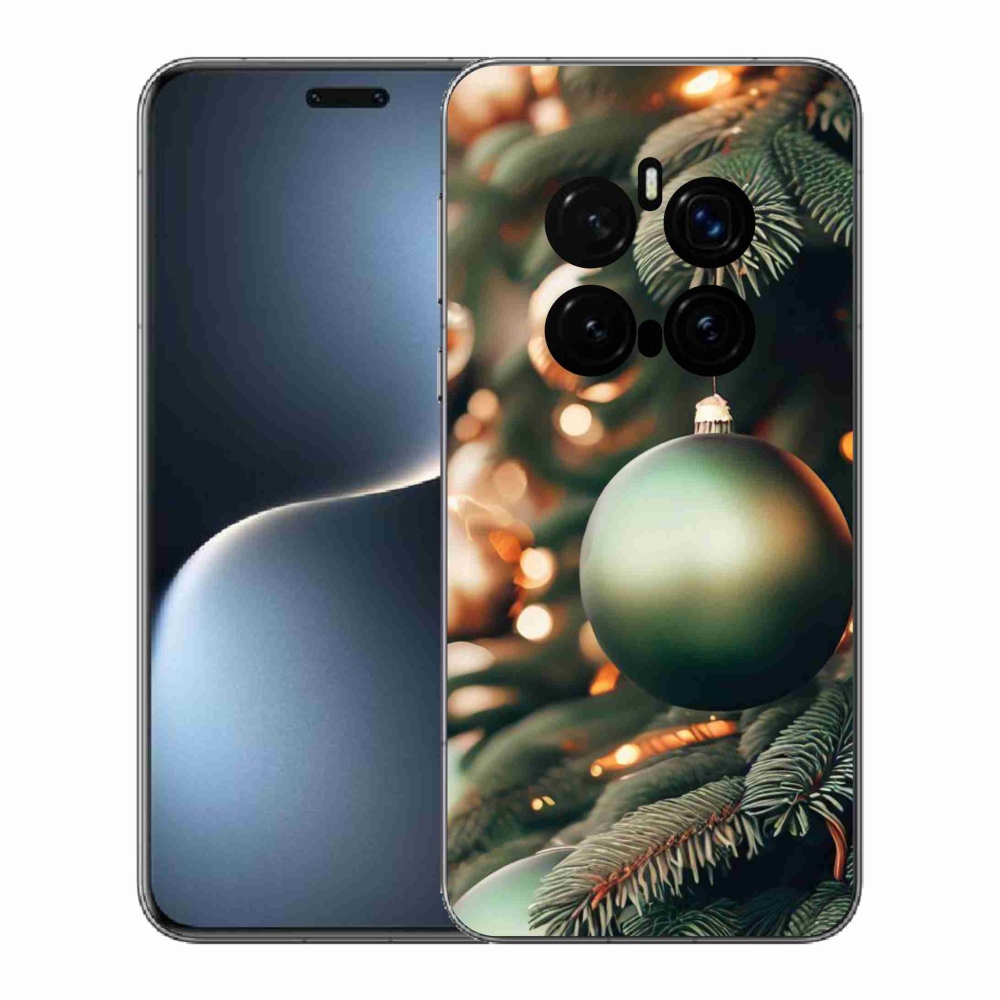 Gelový kryt mmCase na Honor Magic 7 Pro 5G - vánoční ozdoby 1