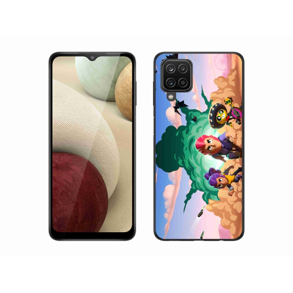 Gelový kryt mmCase na Samsung Galaxy A12 - brawl stars