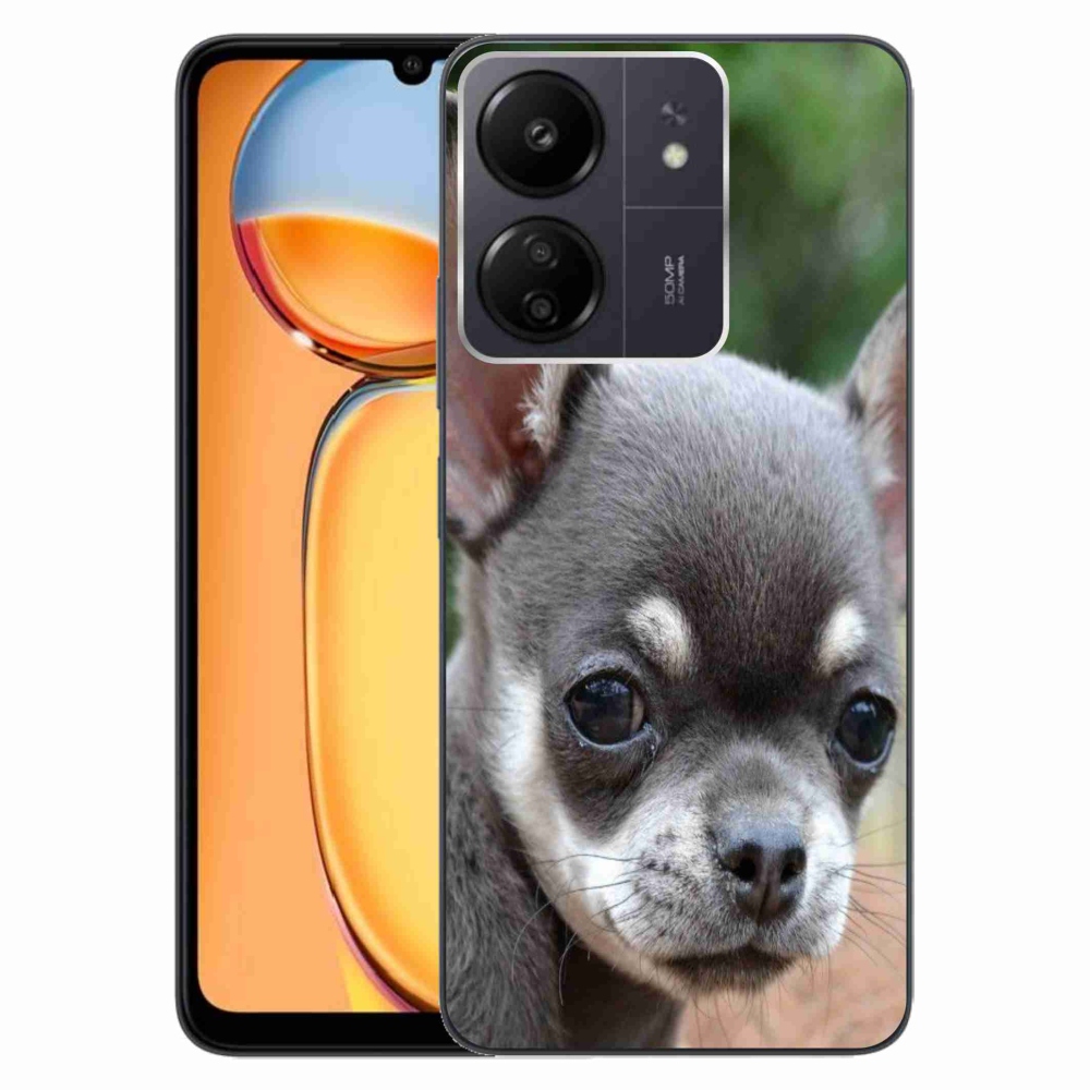 Gelový obal mmCase na Xiaomi Poco C65/Redmi 13C - čivava