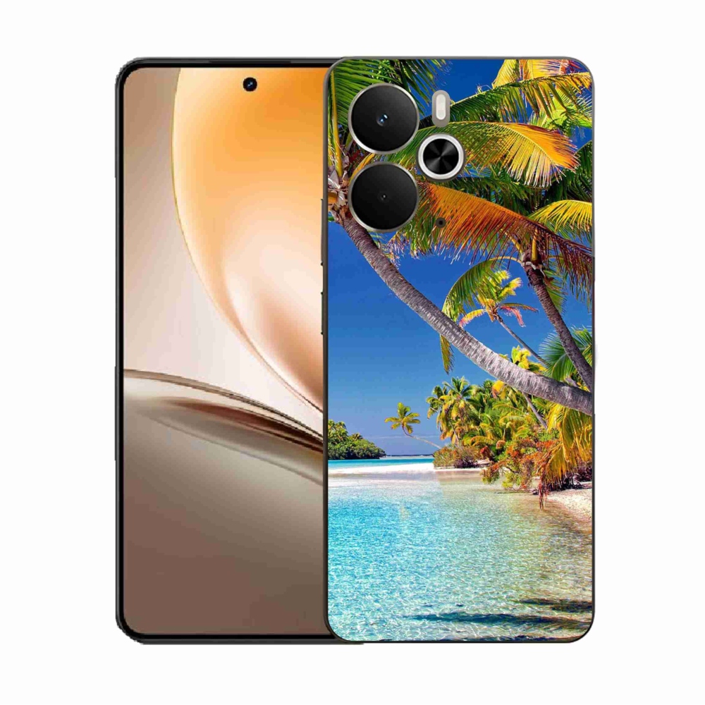Gelový kryt mmCase na Realme 14 5G - mořská pláž