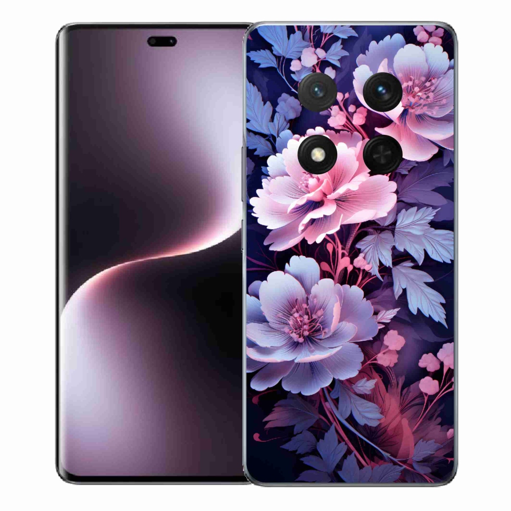 Gelový kryt mmCase na Honor Magic 7 Lite 5G - květiny 11
