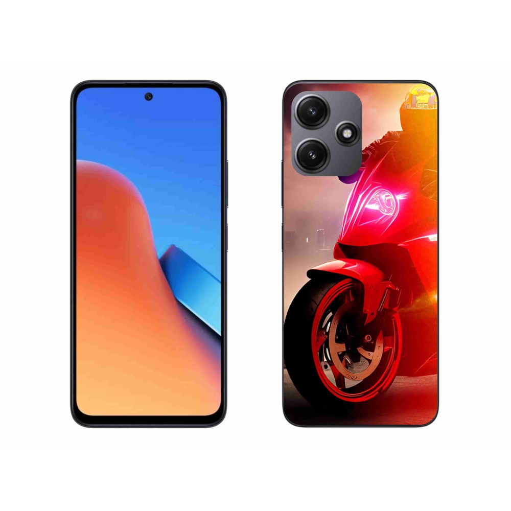 Gelový kryt mmCase na Xiaomi Redmi 12 5G - motorka