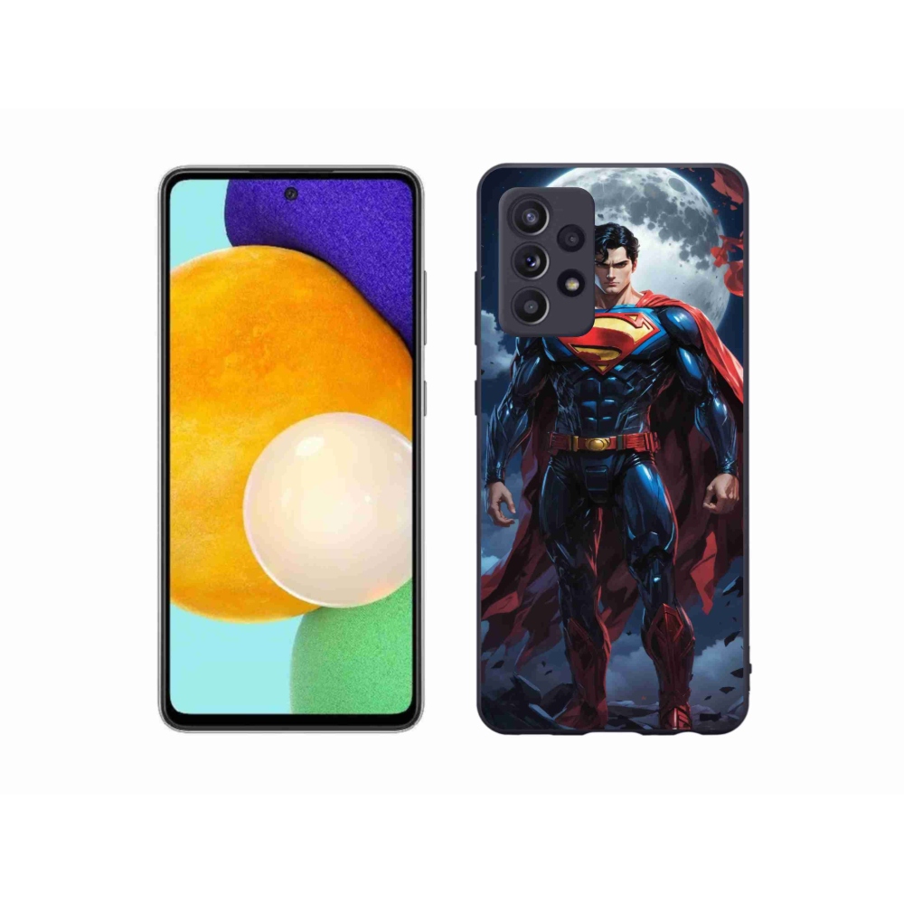 Gelový kryt mmCase na Samsung Galaxy A52/A52 5G - superman