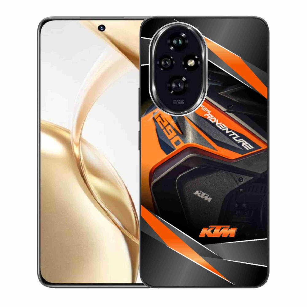 Gelový kryt mmCase na Honor 200 5G - motorka ktm