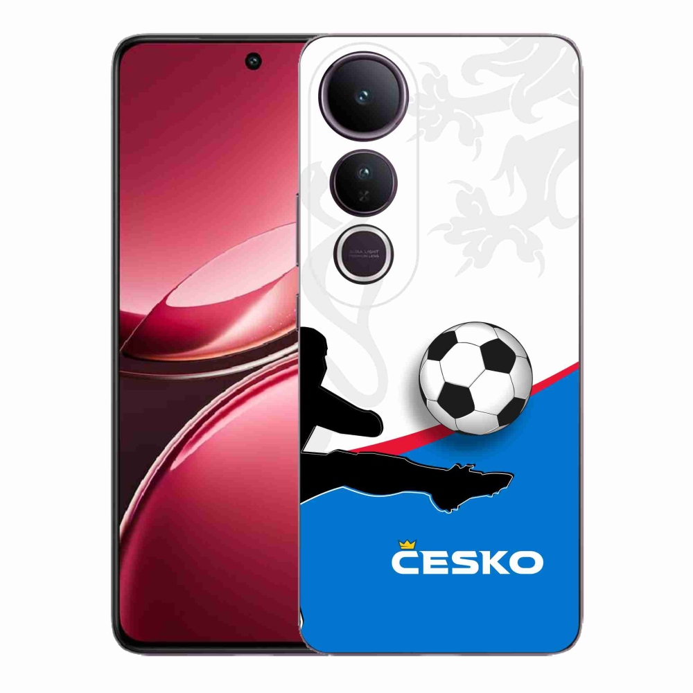 Gelový kryt mmCase na Vivo V50 Lite 4G/5G - fotbal Česko 3