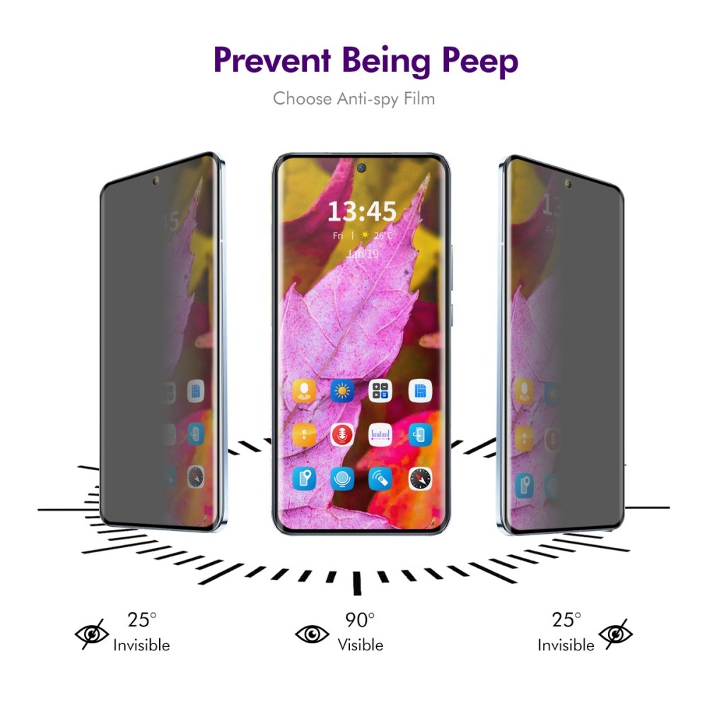 Privacy 3D celoplošné tvrzené sklo na Xiaomi 15 Pro/14 Ultra/14 Pro