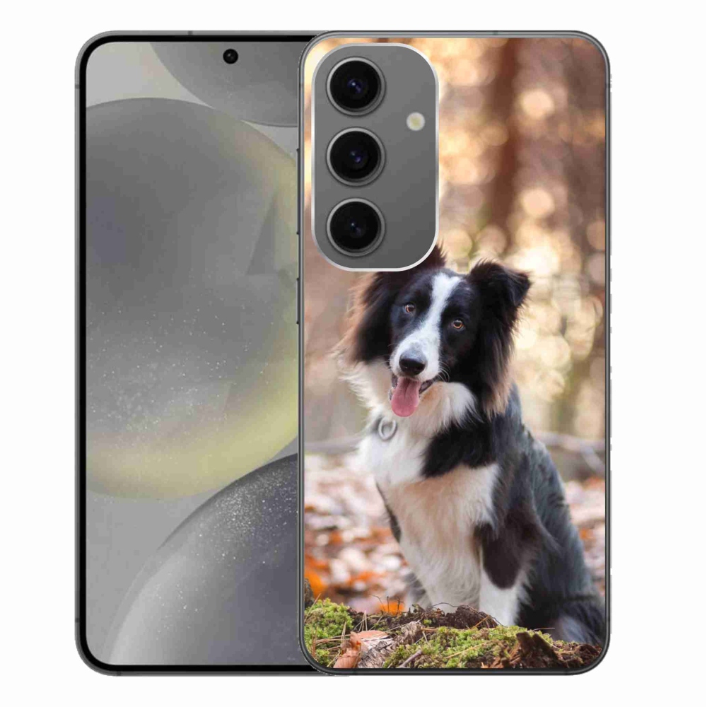 Gelový obal mmCase na Samsung Galaxy S24+ - border kolie 1