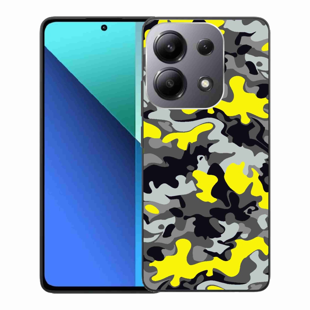 Gelový kryt mmCase na Xiaomi Redmi Note 13 - maskáčový vzor 6