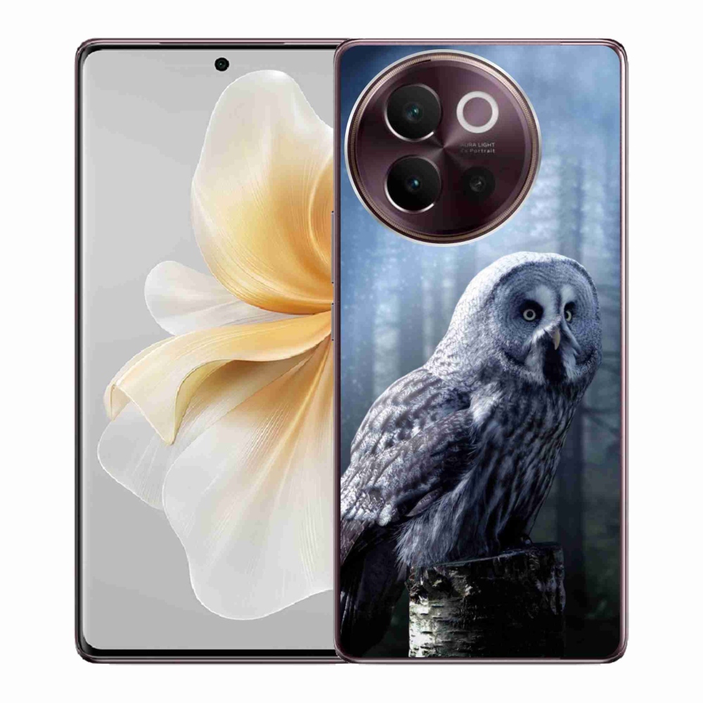 Gelový kryt mmCase na Vivo V40 Lite 5G - sova