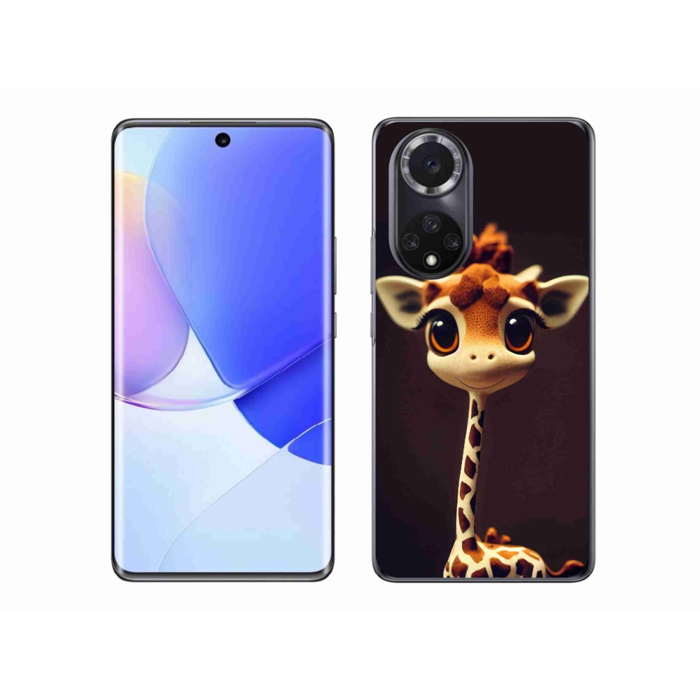 Gelový kryt mmCase na Honor 50 - malá žirafa