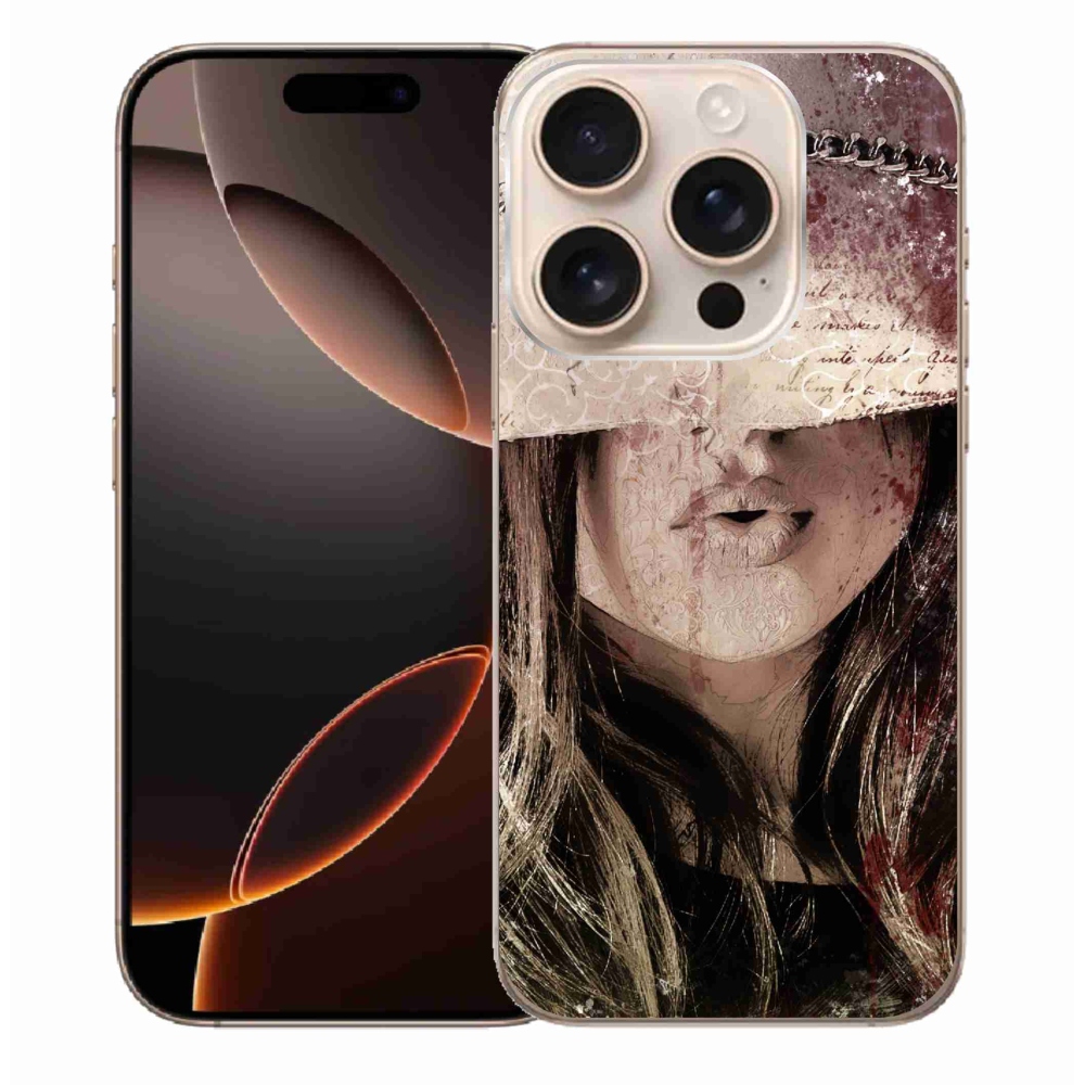 Gelový kryt mmCase na iPhone 16 Pro Max - dívka