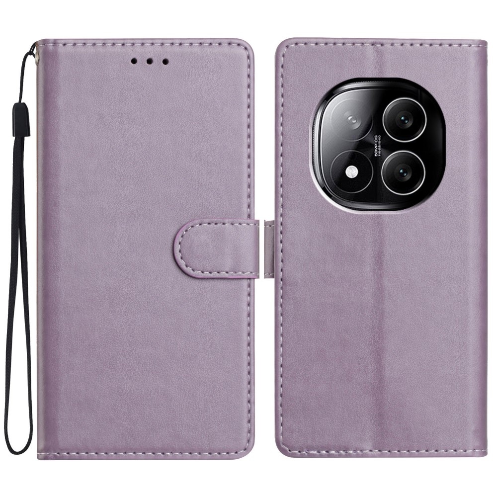 Clots knížkové pouzdro na Xiaomi Redmi Note 14 Pro 5G/Poco X7 5G - fialové