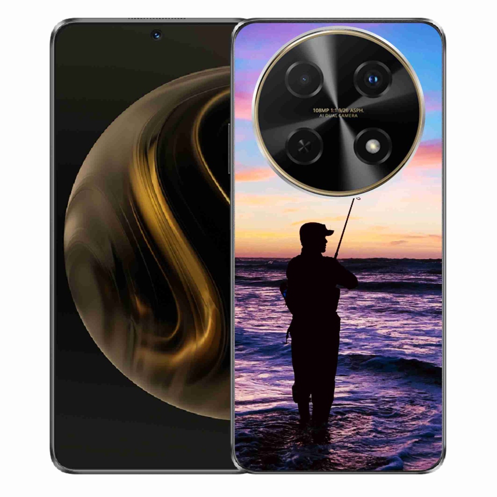 Gelový kryt mmCase na Huawei Nova 12i - rybaření 1