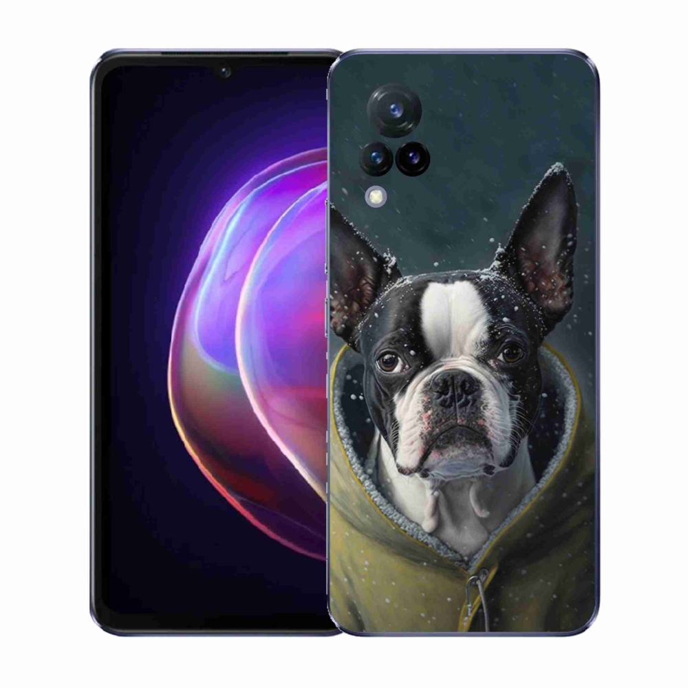 Gelový kryt mmCase na Vivo V21 4G/5G - buldoček