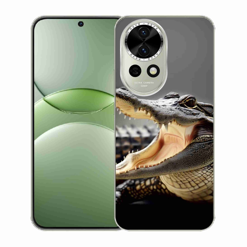 Gelový kryt mmCase na Huawei Nova 13 5G - krokodýl
