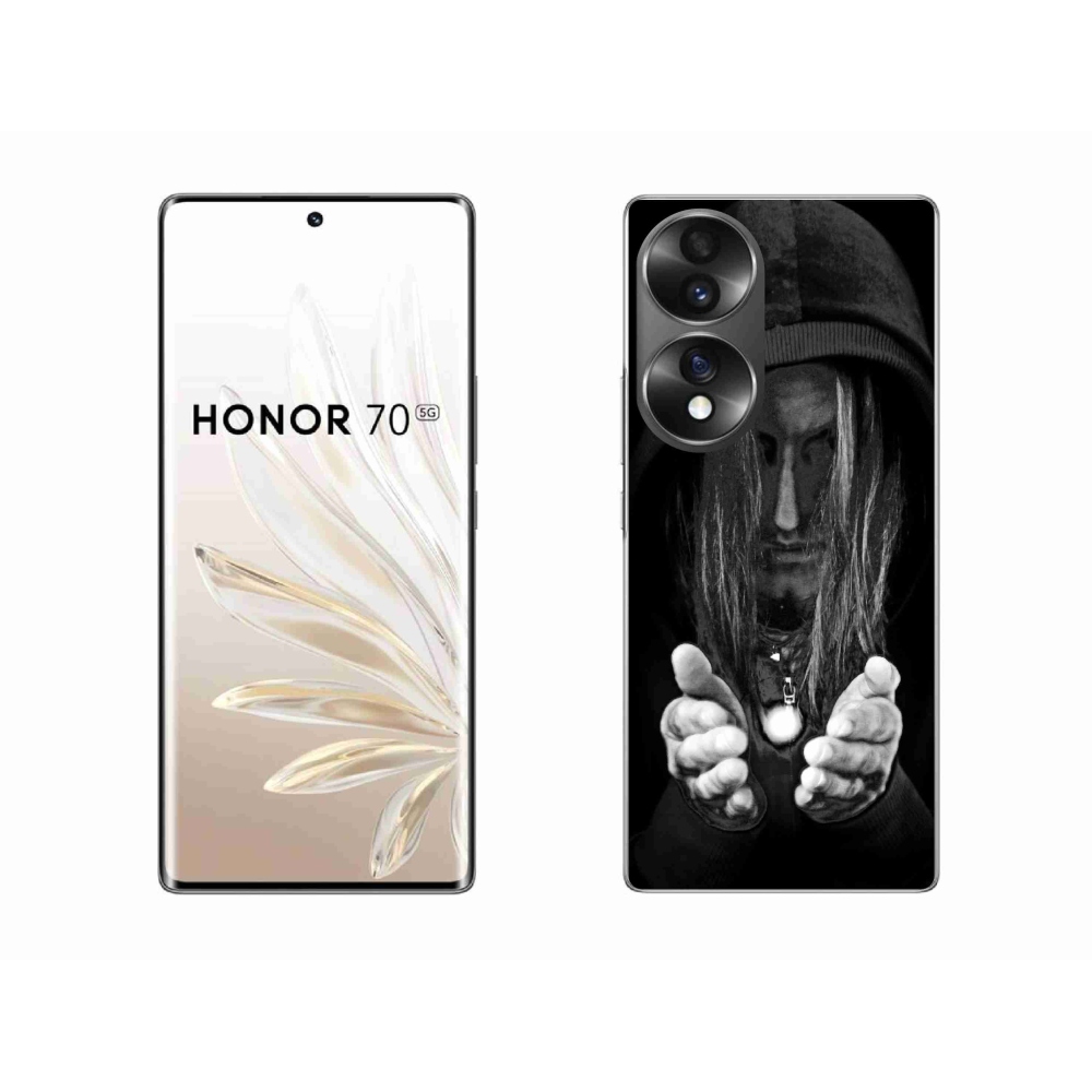 Gelový kryt mmCase na Honor 70 - tajemná osoba