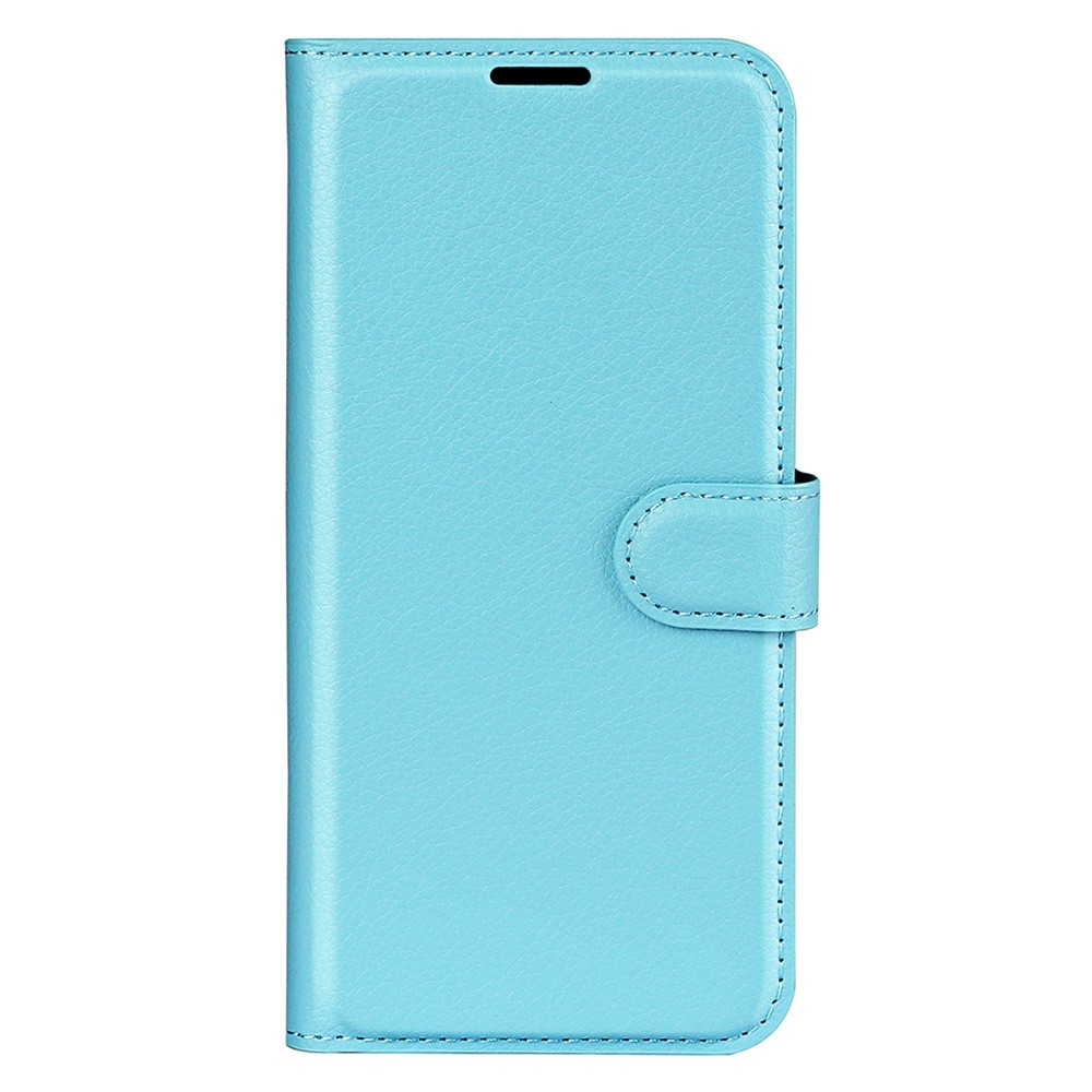 Litchi knížkové pouzdro na Xiaomi 14 Ultra - modré