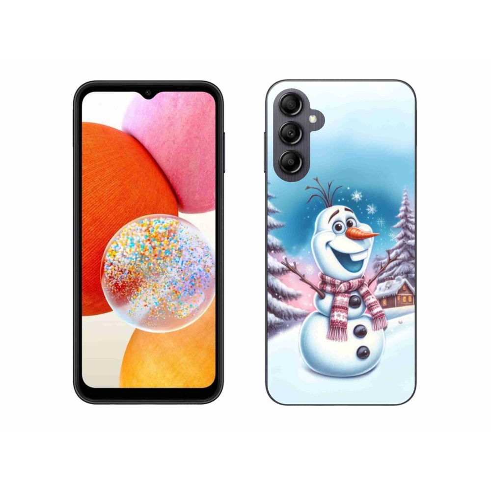 Gelový kryt mmCase na Samsung Galaxy A14 4G/5G - ledové království
