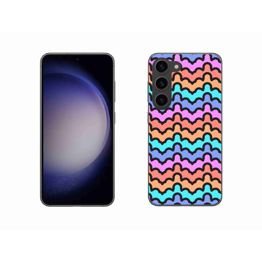Gelový kryt mmCase na Samsung Galaxy S23 5G - abstraktní motiv 30