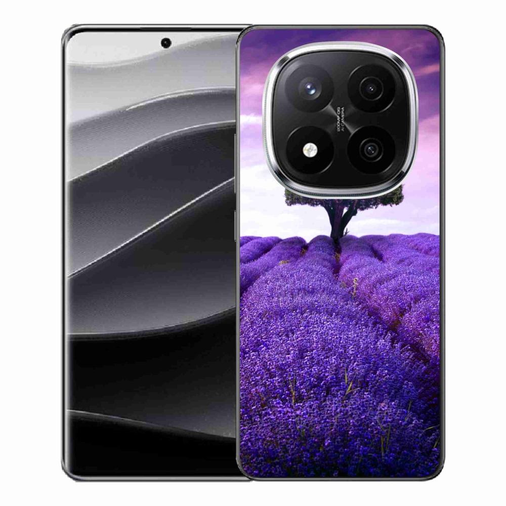 Gelový kryt mmCase na Xiaomi Redmi Note 14 Pro+ 5G - levandulová louka