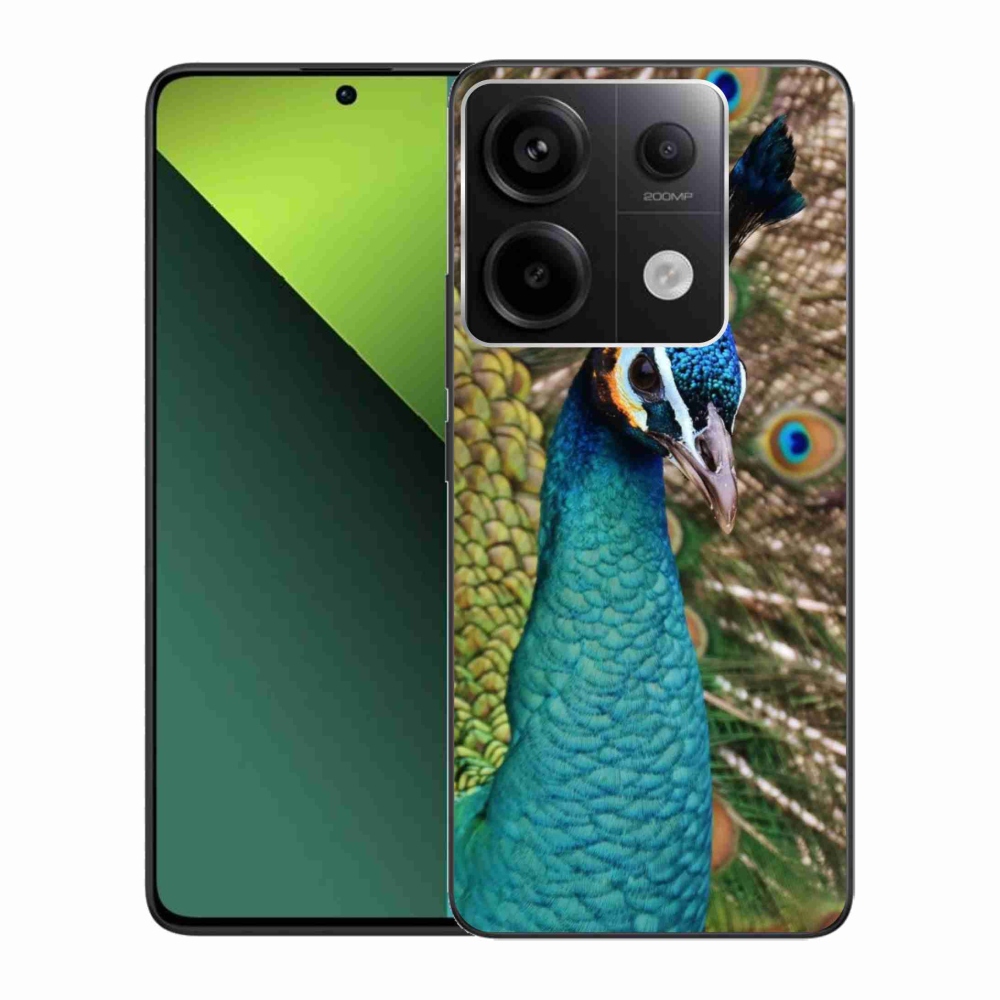 Gelový kryt mmCase na Xiaomi Redmi Note 13 Pro 5G/Poco X6 5G - páv