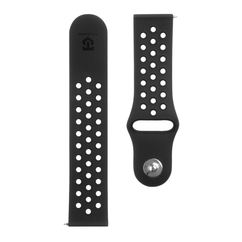 Tactical 234 Double Silikonový Řemínek 22mm Black