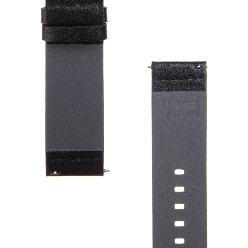 Tactical 307 Kožený Řemínek 22mm Black