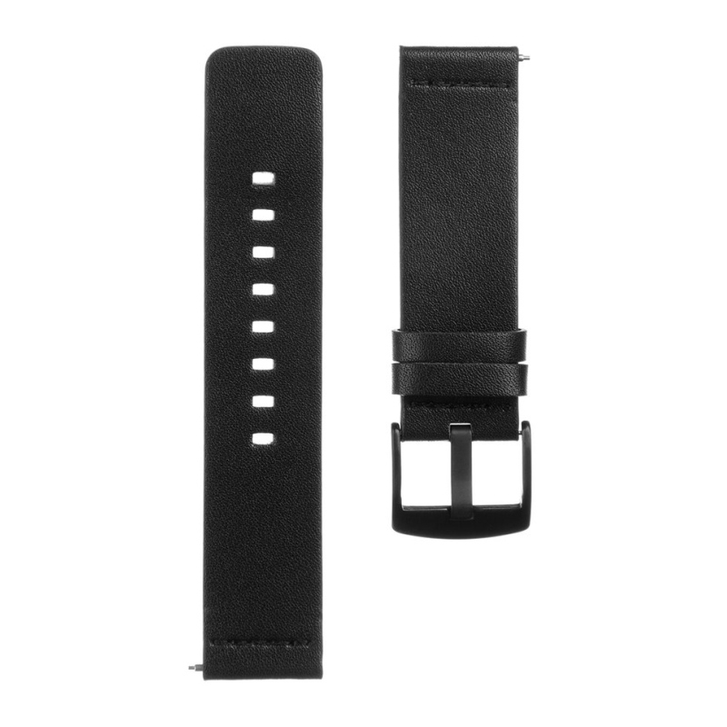 Tactical 307 Kožený Řemínek 22mm Black