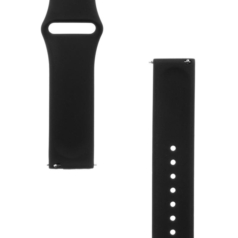 Tactical 432 Silikonový Řemínek 20mm Black