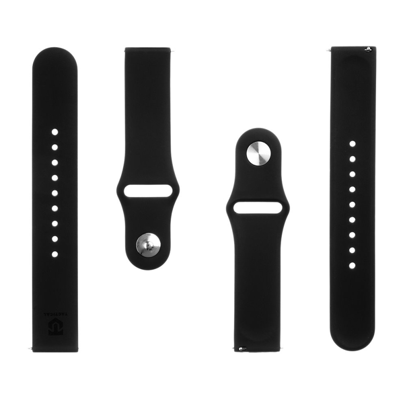 Tactical 432 Silikonový Řemínek 20mm Black