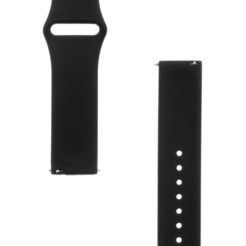 Tactical 432 Silikonový Řemínek 20mm Black