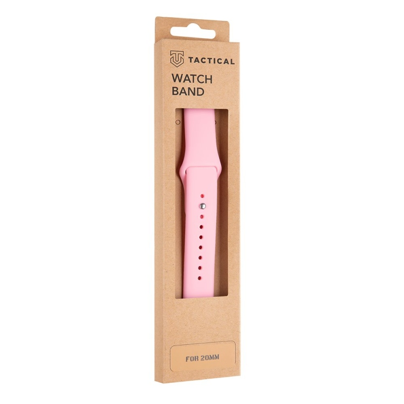 Tactical 435 Silikonový Řemínek 20mm Pink