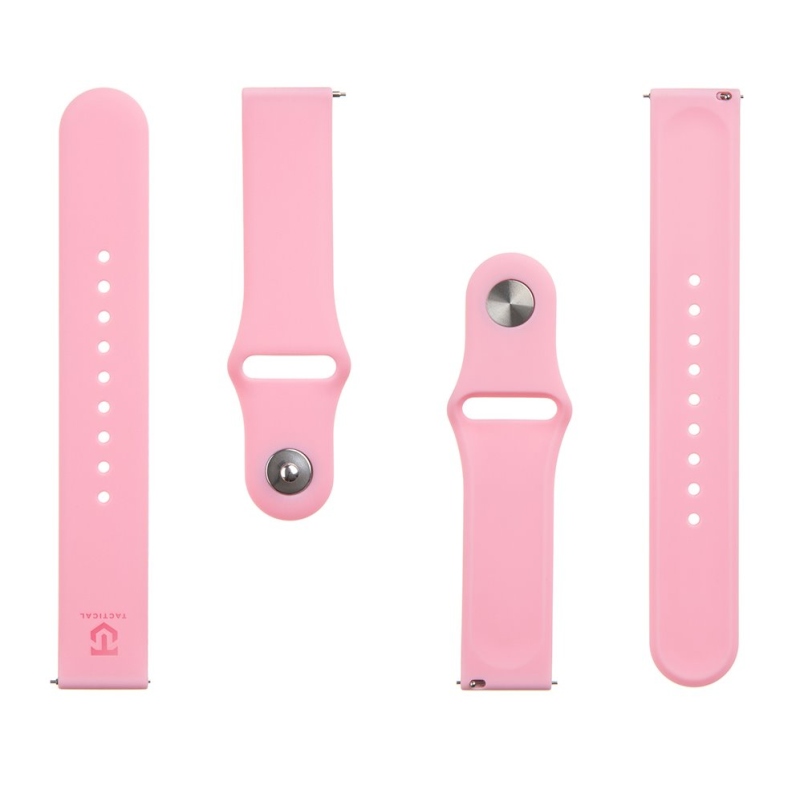 Tactical 435 Silikonový Řemínek 20mm Pink
