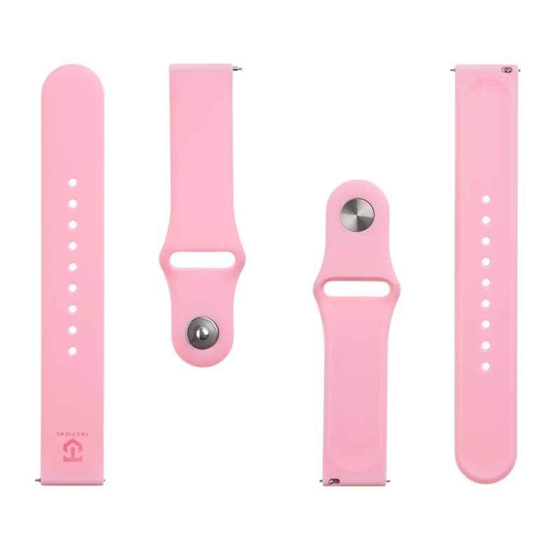Tactical 435 Silikonový Řemínek 20mm Pink